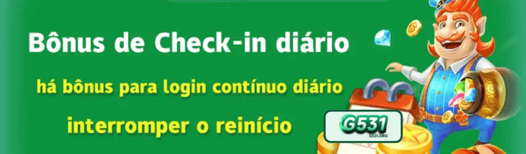Jogadores ativos de caça-níqueis recebem bônus diários no G531 cassino.