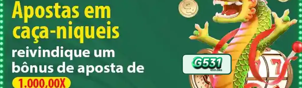 Bônus de boas-vindas para novos usuários no G531 cassino